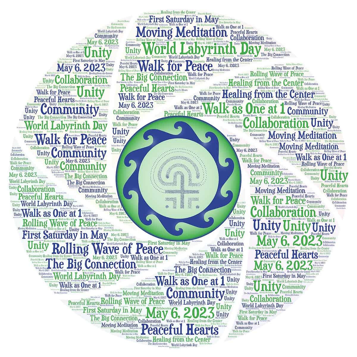 Celebrate World Labyrinth Day May 6th at St. Catherine’s Labyrinth