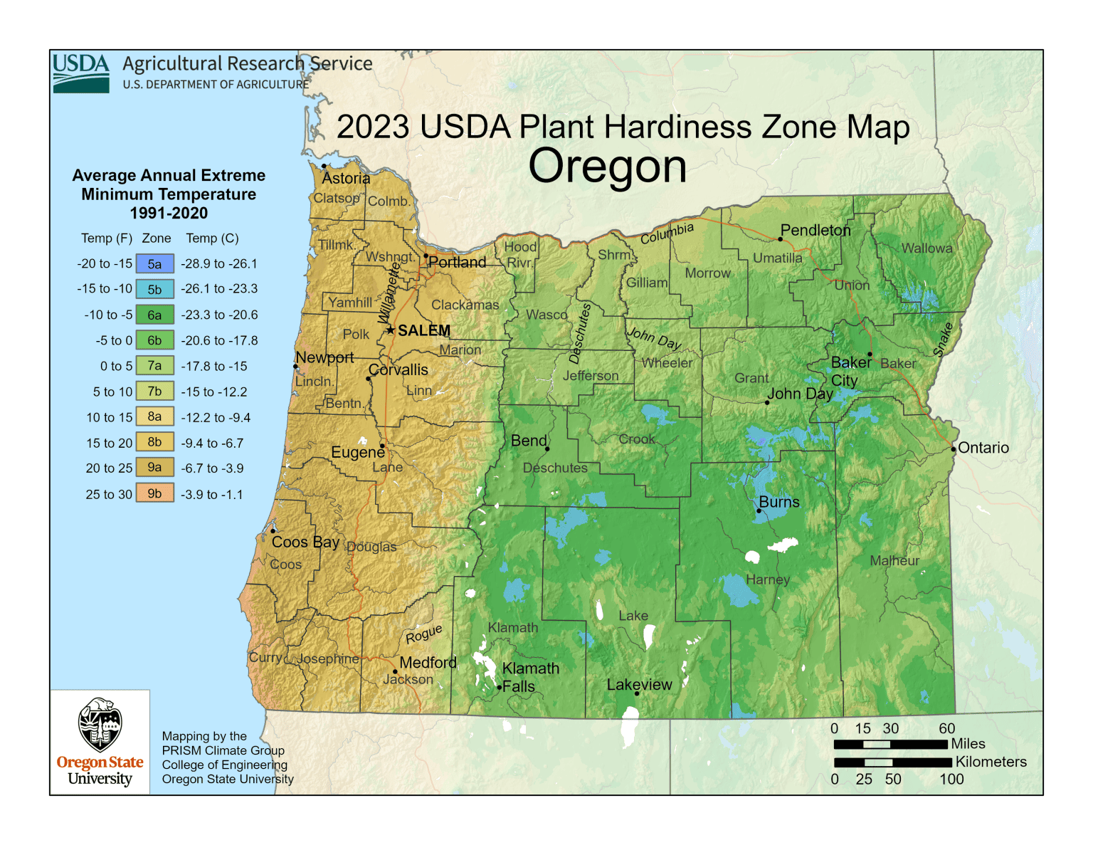 USDA Unveils Updated Plant Hardiness Zone Map